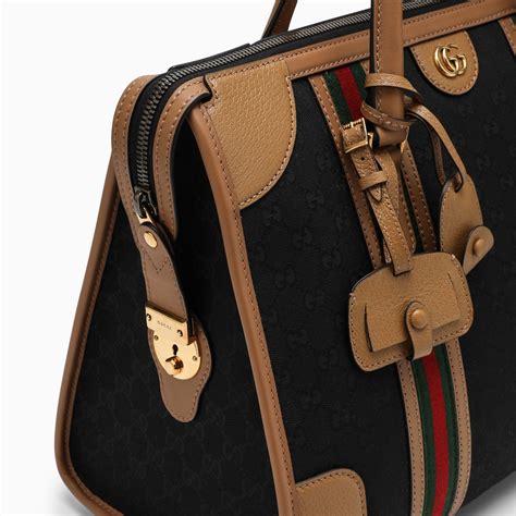 borsa gucci bauletto vernice nera|borse gucci.